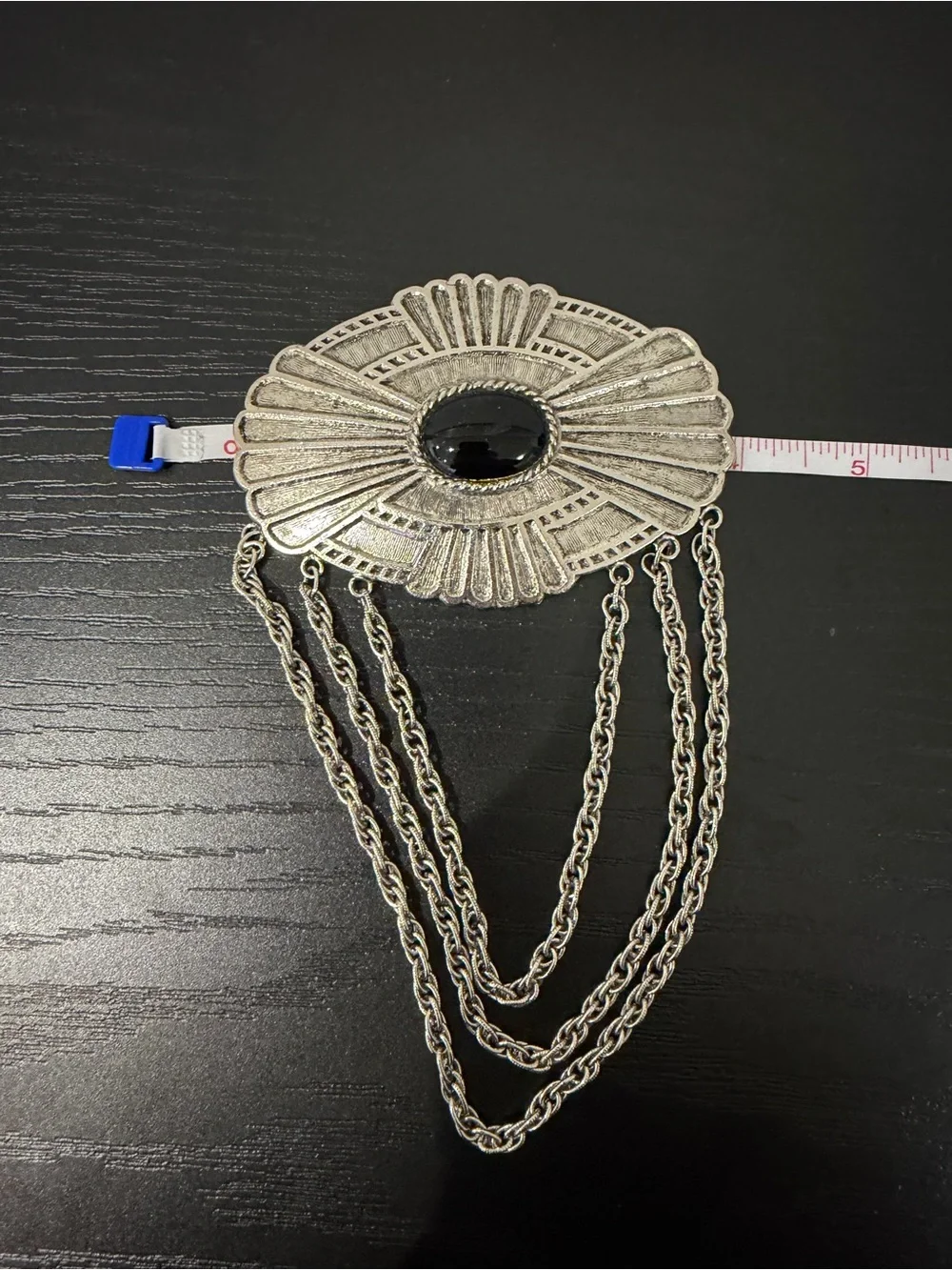 Vintage large silver